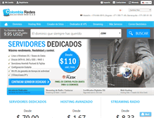 Tablet Screenshot of colombiaredes.com